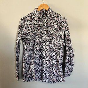 Marc Anthony Slim Fit Floral Button Down